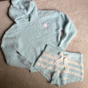 Honeydew Sherpa PJ Set - size Small